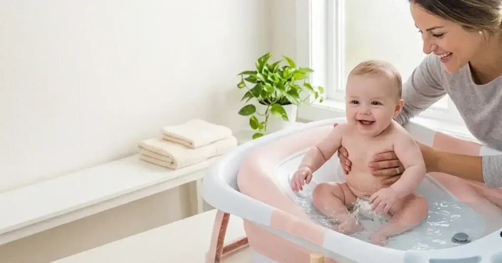 Baby Bathtub Guide — Two Styles for Two Stages