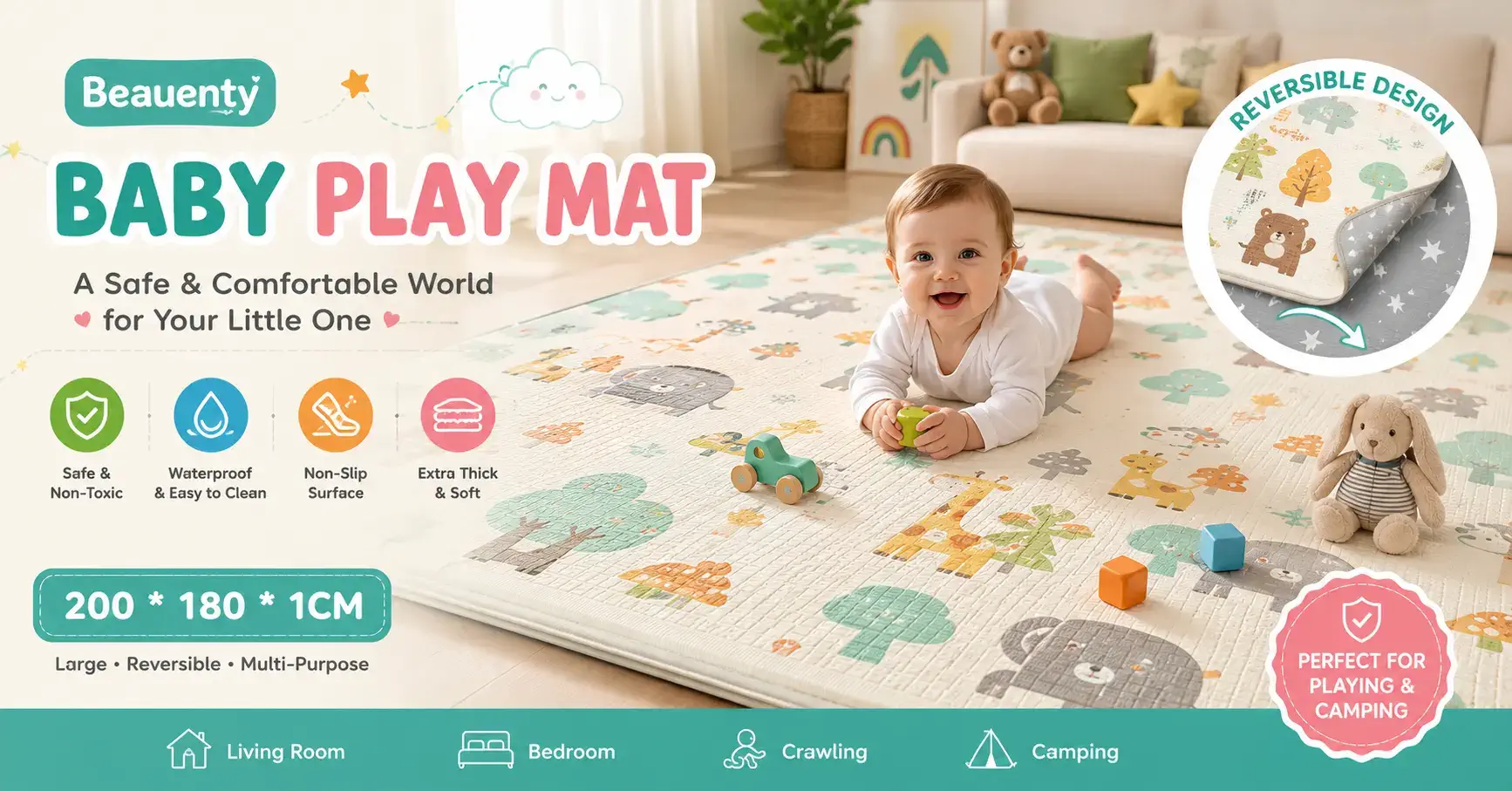 The Best Baby Play Mat for Saudi Homes — A Practical Guide for New Parents