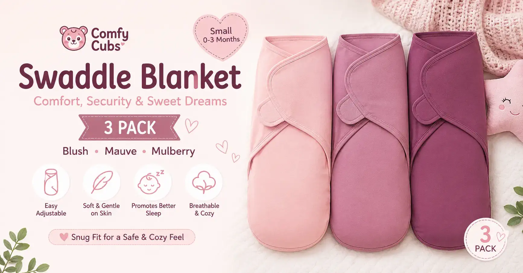 Baby Swaddle Blanket Benefits Every New Parent Should Know