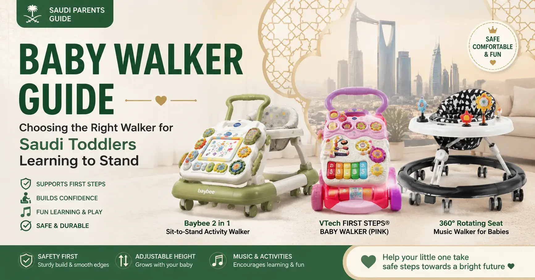 Best Baby Walker for Saudi Toddlers Learning to Stand