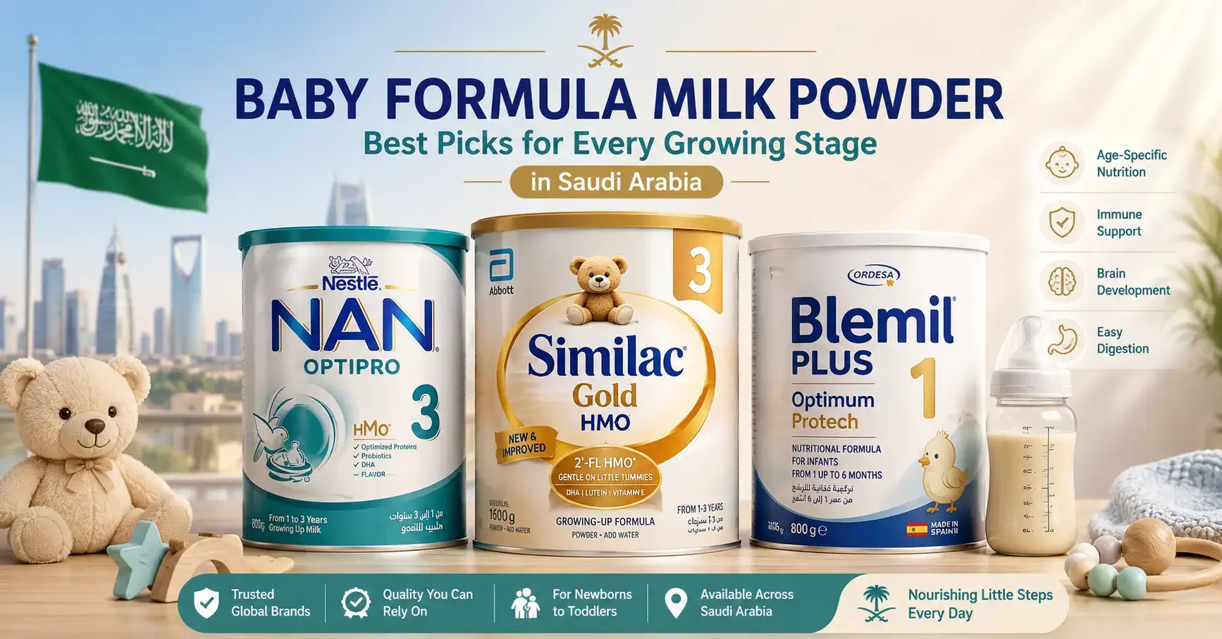 Baby Formula Milk Powder: How to Choose the Right Formula by Age