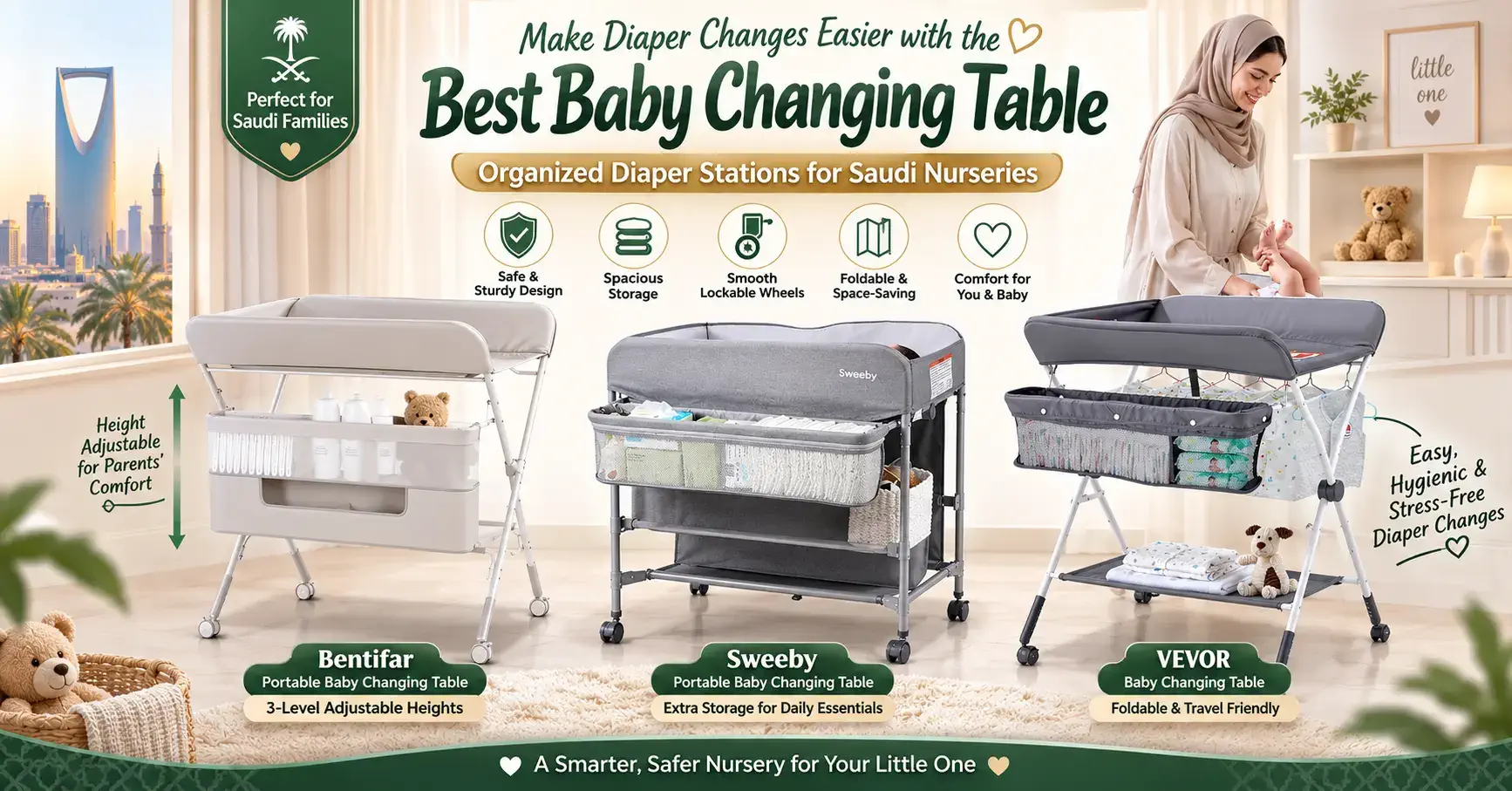 Baby Changing Table Guide: Features, Safety Tips & Buying Advice