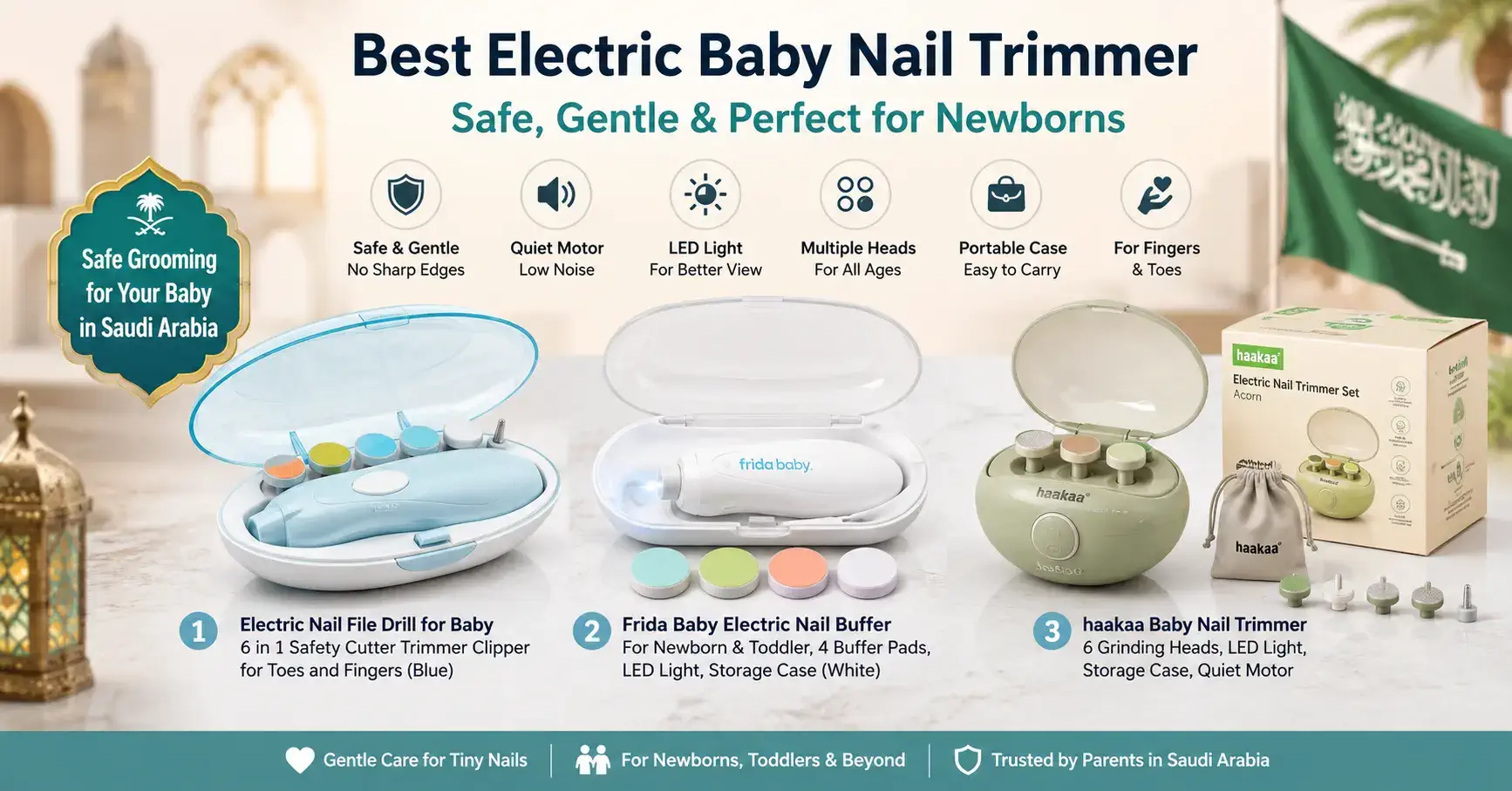 Choose the Best Electric Baby Nail Trimmer in Saudi Arabia
