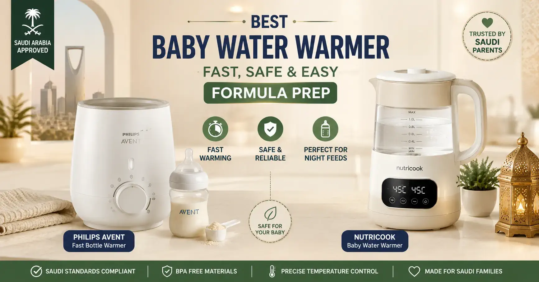 Best Baby Water Warmer: Safe & Easy Formula Prep
