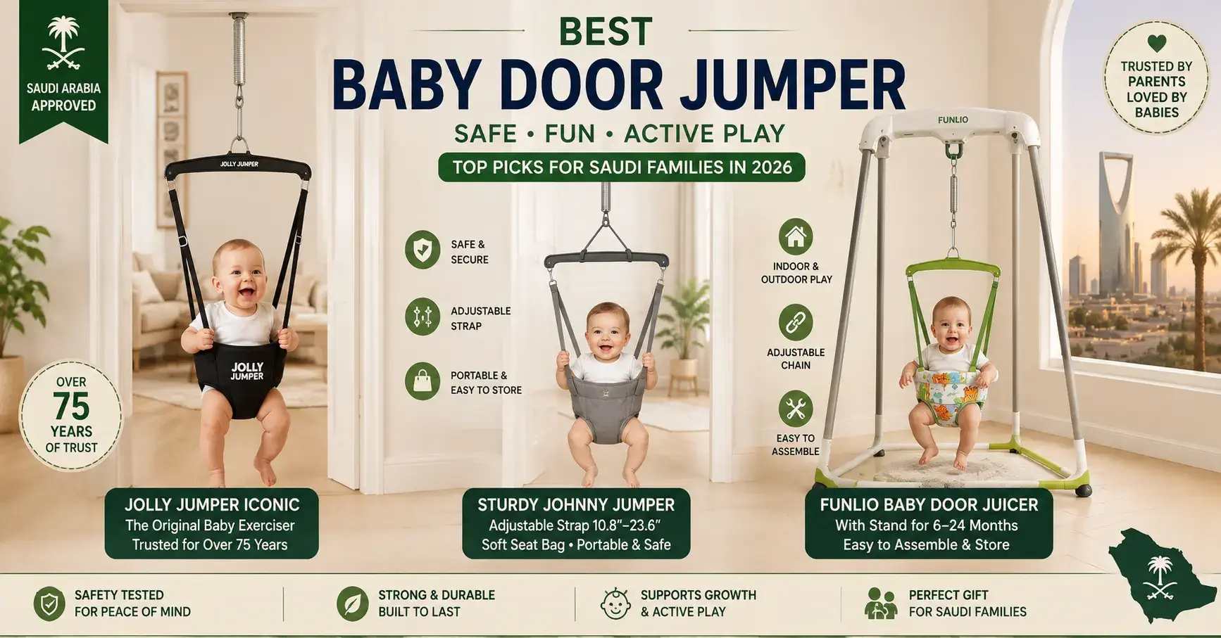 3 Best Baby Door Jumper Options for Happy Play
