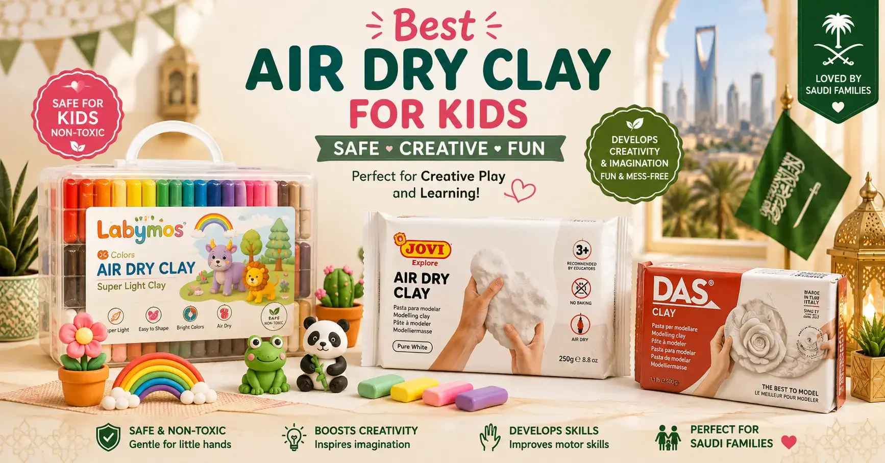 Best Air Dry Clay for Kids: Easy Creative Fun