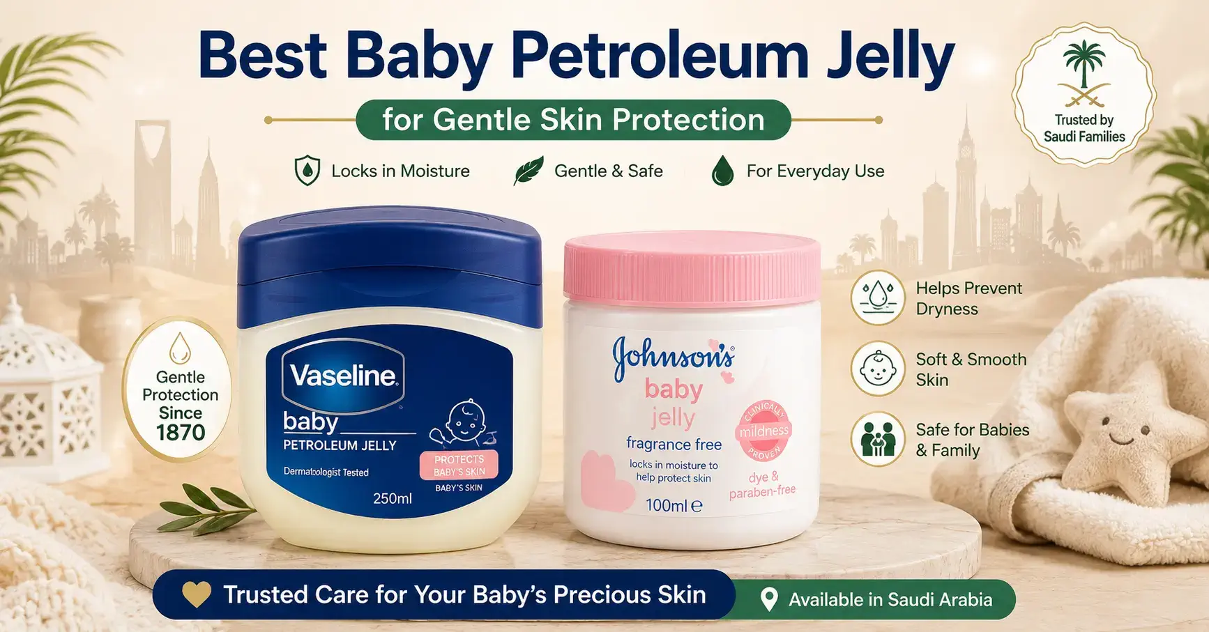Best Baby Petroleum Jelly for Soft and Protected Skin
