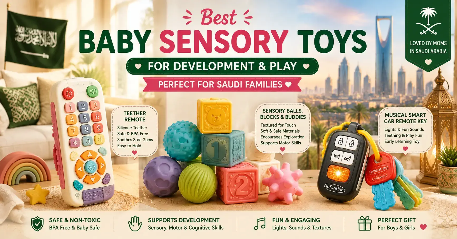 Best Baby Sensory Toys for Saudi Families in 2026