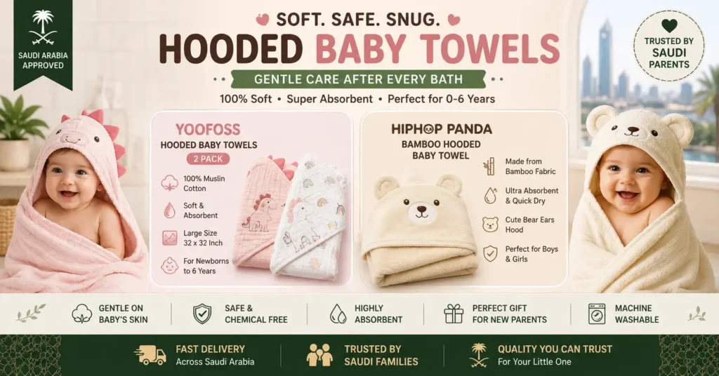 Best Baby Hooded Towels for Newborns in Saudi Arabia